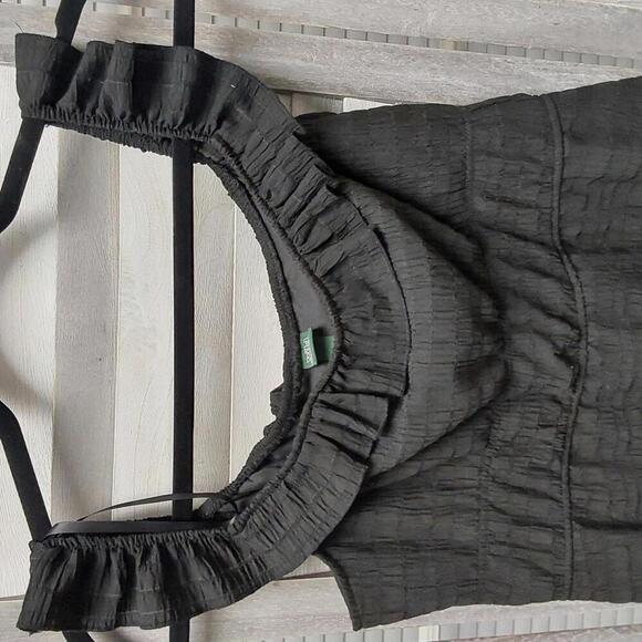 Chic Black Ruffled Mini Dress | Wild Fable | M - Picture 2 of 7